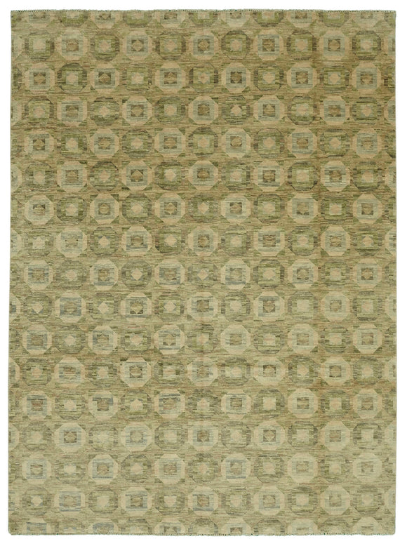 9x12 Beige Oushak Rug -  46554