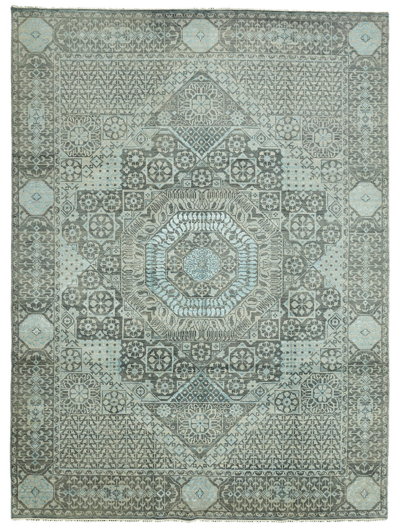 9x12 Grey Oushak Rug -  46611