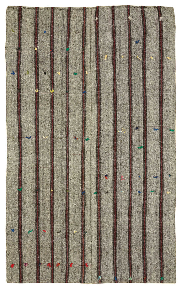 6x10 Vintage Anatolian Kilim Rug - 47253