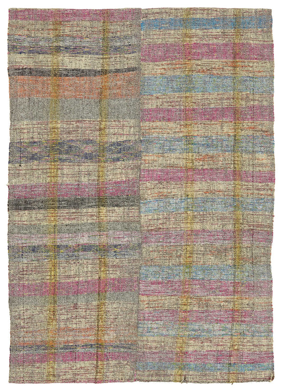 6x8 Vintage Turkish Flatweave Kilim - 47265