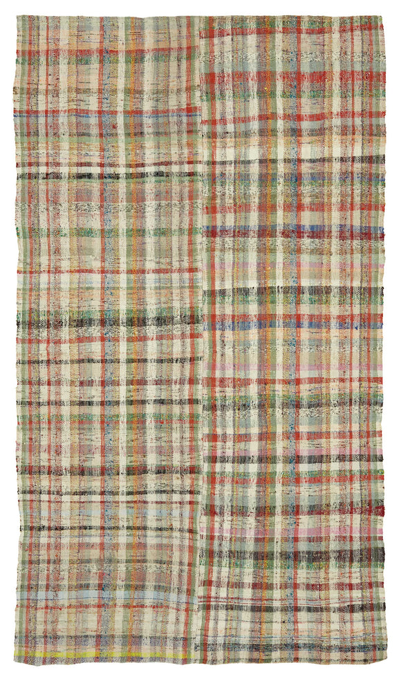 6x10 Vintage Turkish Flatweave Kilim - 47267