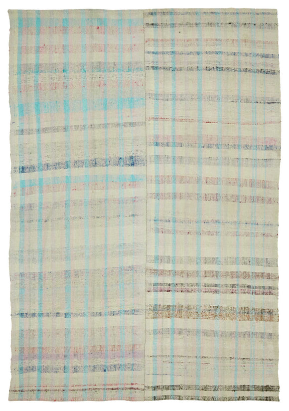 6x9 Vintage Turkish Flatweave Kilim - 47274