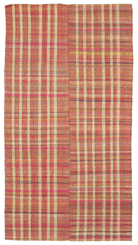 5x10 Vintage Turkish Flatweave Kilim - 47276