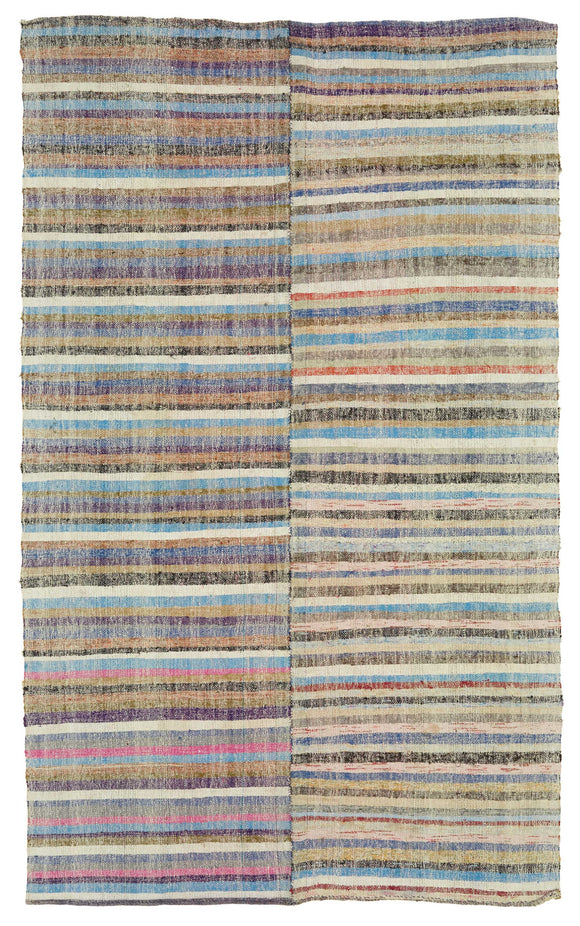 6x10 Vintage Turkish Flatweave Kilim - 47280