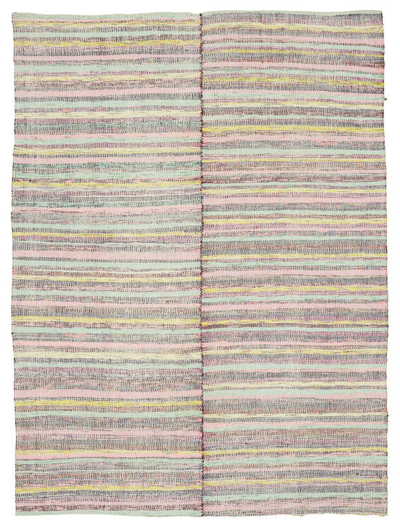 6x9 Vintage Turkish Flatweave Kilim - 47282