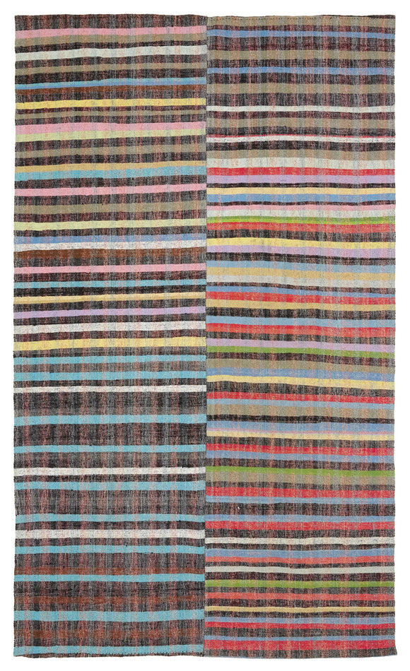 6x11 Vintage Turkish Flatweave Kilim - 47284