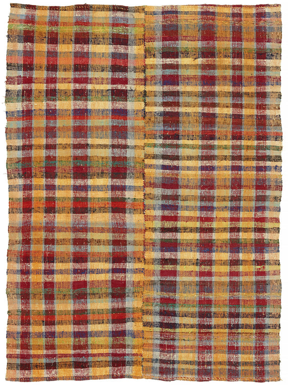 6x8 Vintage Turkish Flatweave Kilim - 47286