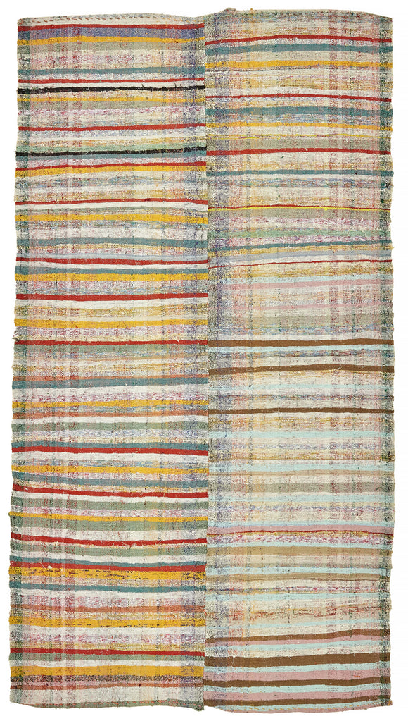 5x9 Vintage Turkish Flatweave Kilim - 47290