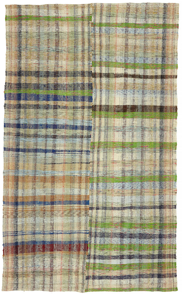 6x10 Vintage Turkish Flatweave Kilim - 47292