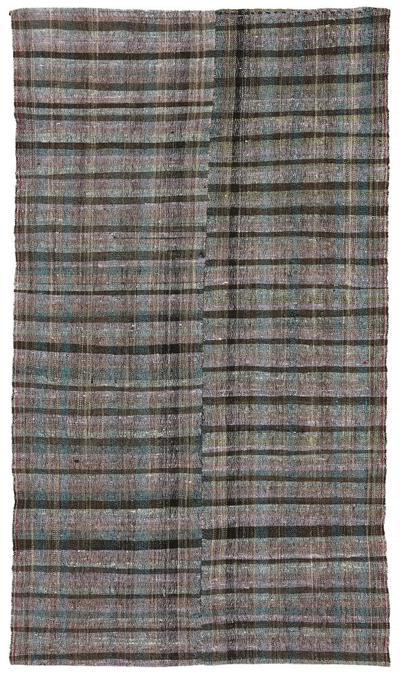 5x8 Vintage Turkish Flatweave Kilim - 47296