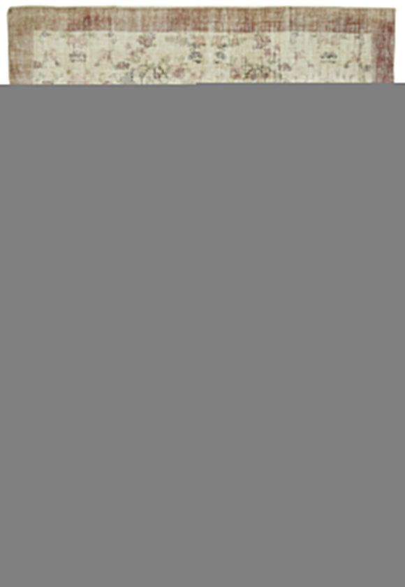 7x10 Vintage Turkish Hand-Knotted Rug - 47340