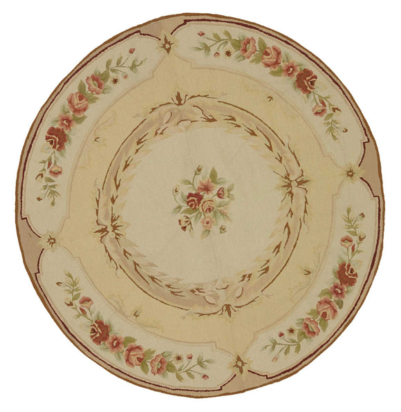 6x6 Needlepoint Kilim Rug - 47447