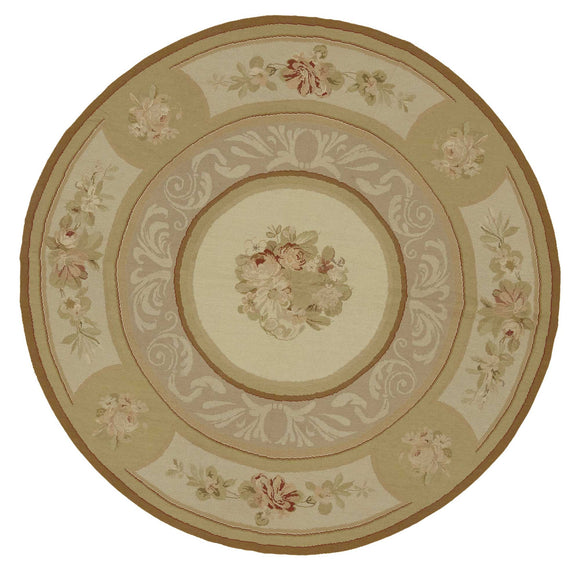 6x6 Needlepoint Kilim Rug - 47448