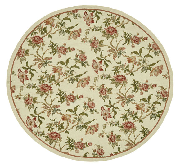 6x6 Needlepoint Kilim Rug - 47449