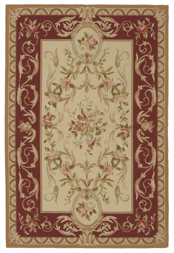 4x6 Needlepoint Kilim Rug - 47454