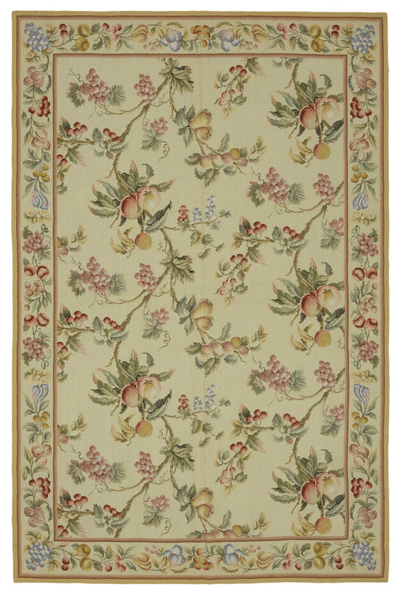 6x9 Needlepoint Kilim Rug - 47455