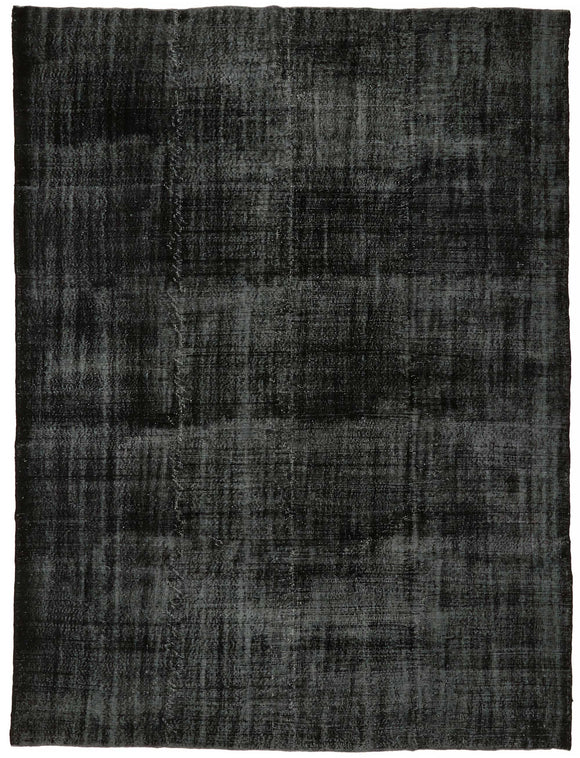 9x12 Black Overdyed Rug - 47491