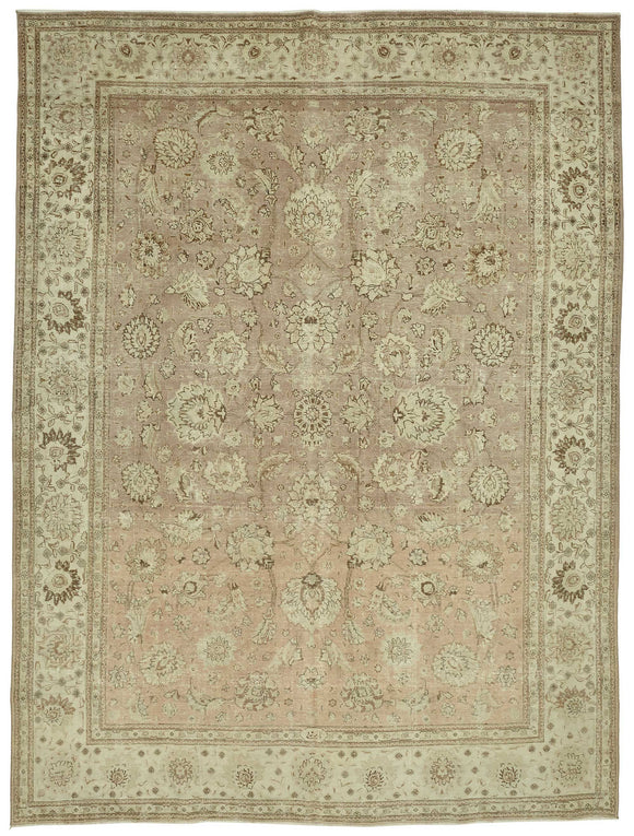 9x13 Beige Vintage Large Area Rug - 47500