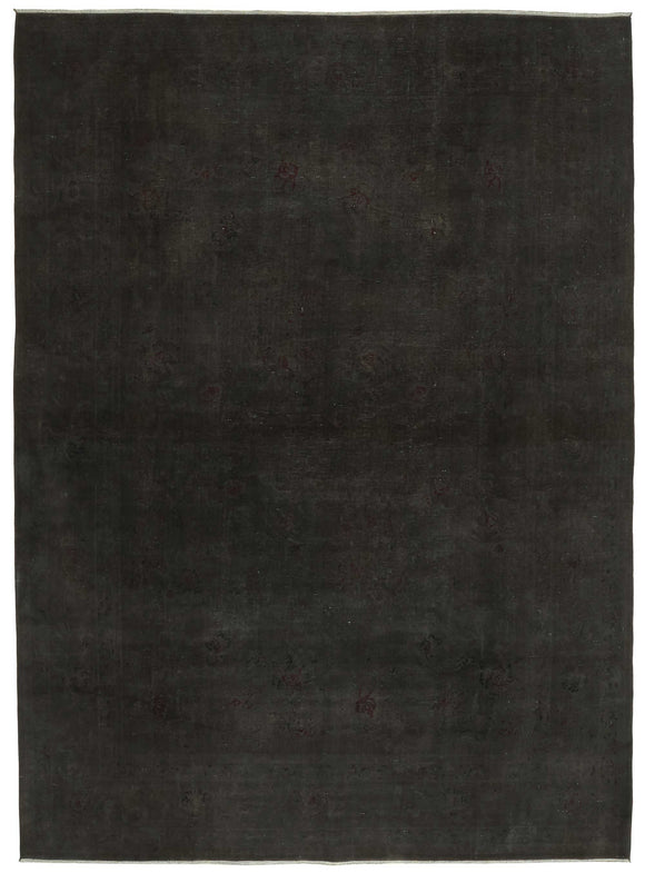 8x11 Black Overdyed Rug - 47522