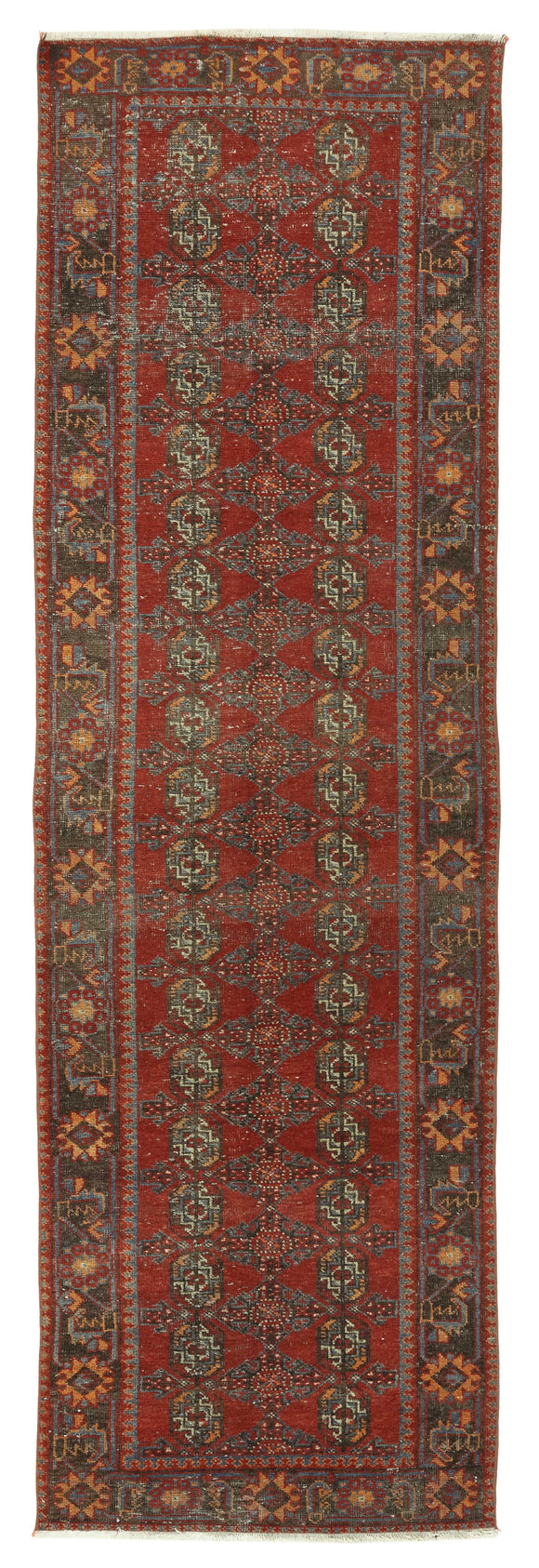 3x10 Red Vintage Large Area Rug - 47532