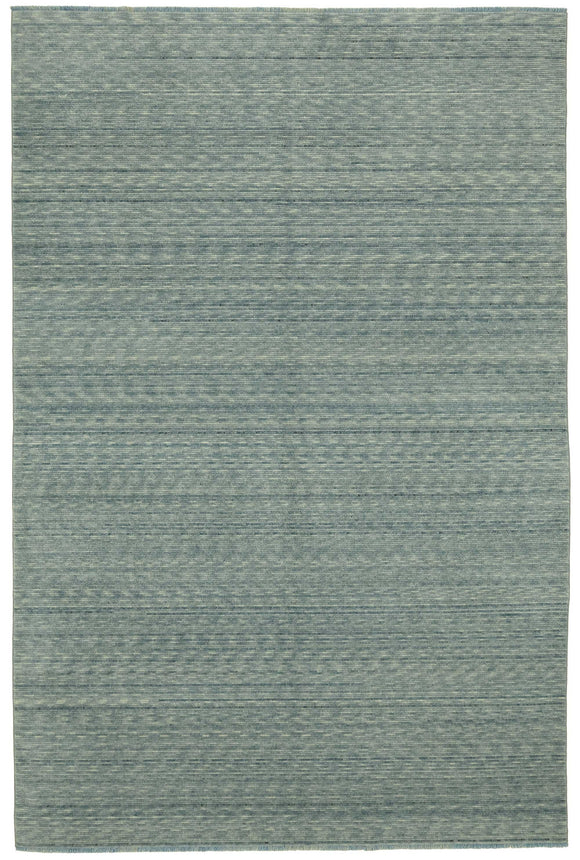 8x12 Blue Oriental Oushak Rug - 47719