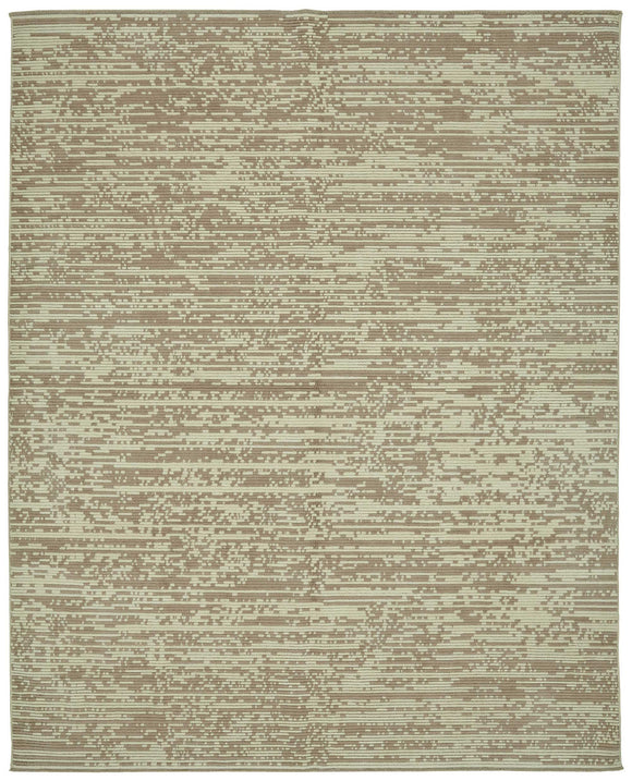 8x10 Beige Oriental Oushak Rug - 47723