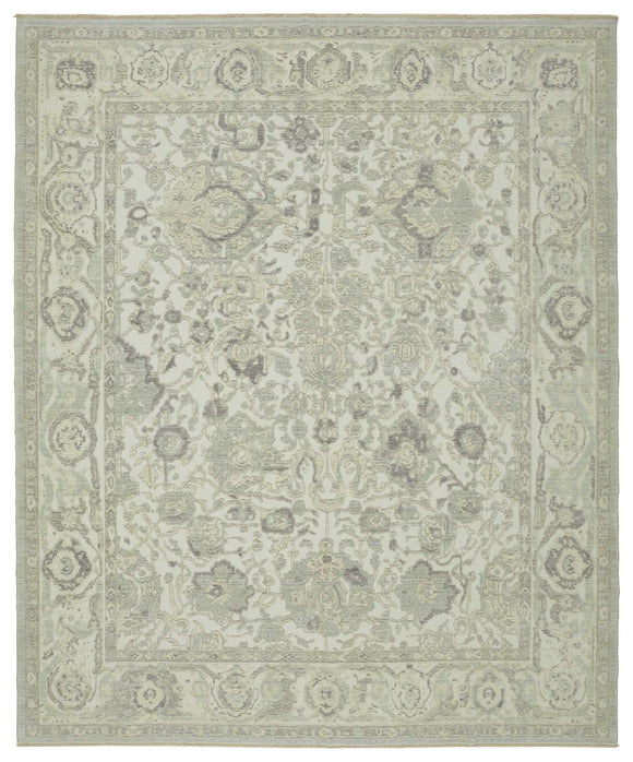 10x12 Grey Oriental Oushak Rug - 47770