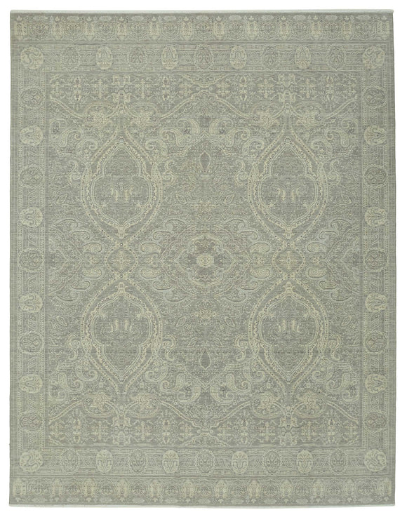 9x12 Grey Oriental Oushak Rug - 47776