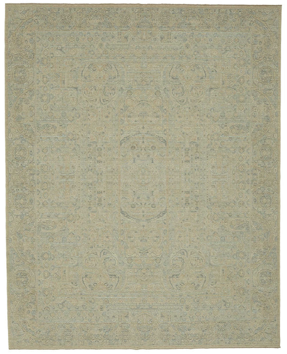 9x11 Beige Oriental Oushak Rug - 47791