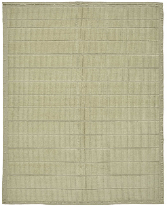 9x11 Beige Oriental Oushak Rug - 47813