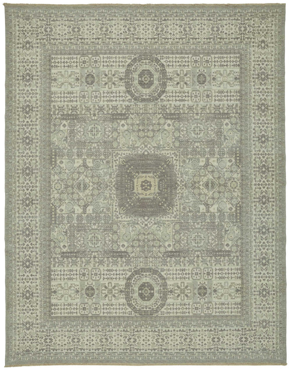 10x12 Grey Oriental Oushak Rug - 47827