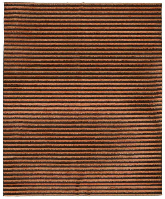 10x12 Orange Oriental Oushak Rug - 47838