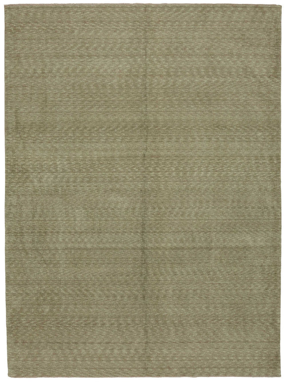 9x12 Beige Oriental Oushak Rug - 47843