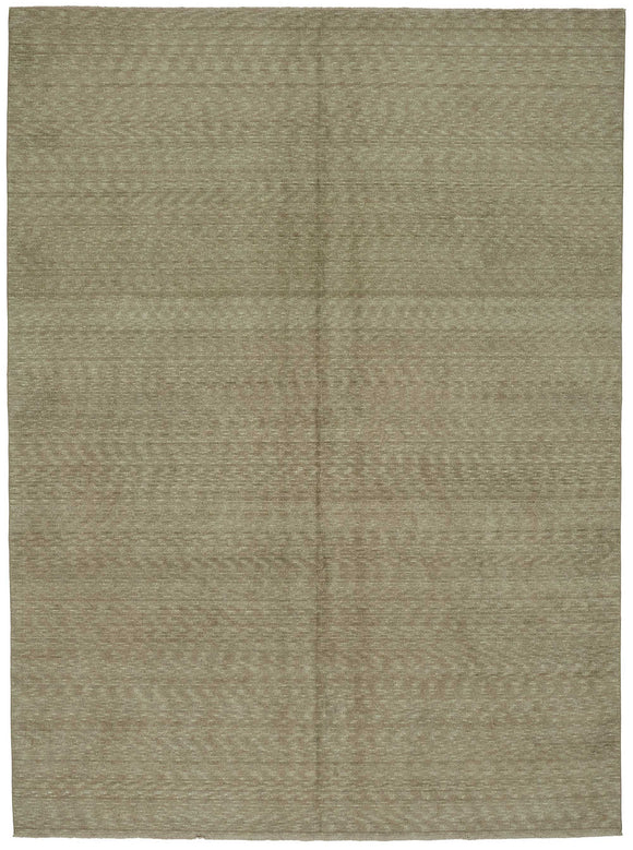 9x12 Beige Oriental Oushak Rug - 47847