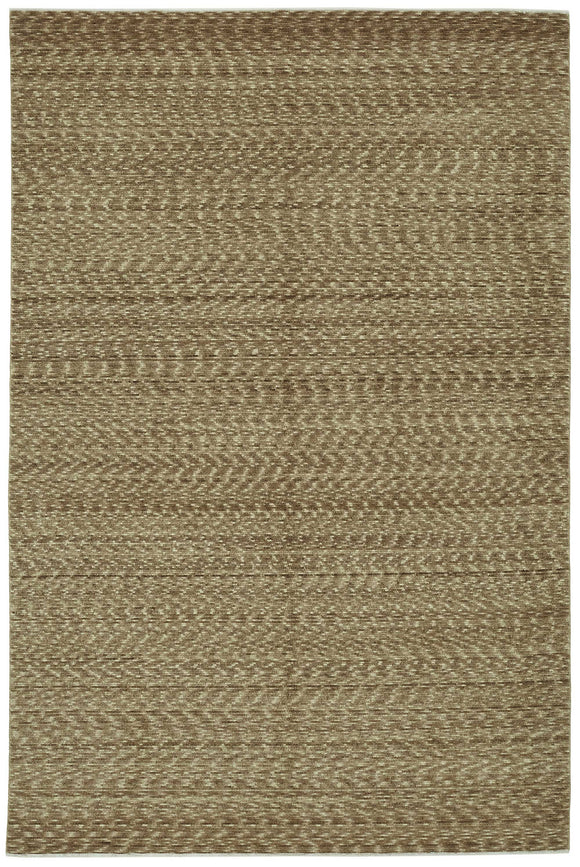 8x12 Brown Oriental Oushak Rug - 47848