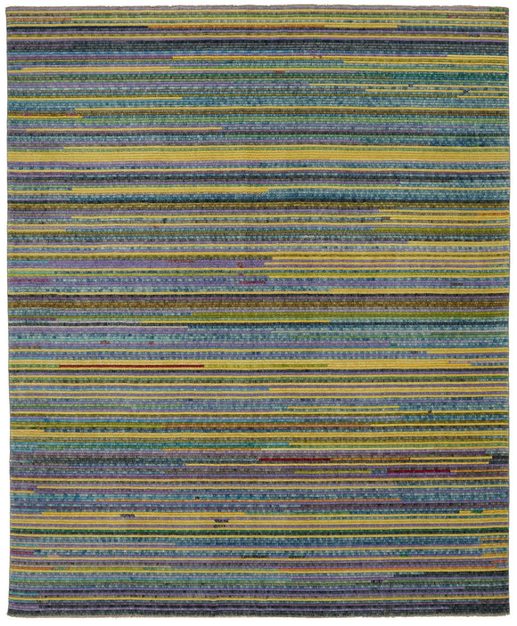 10x12 Multicolor Oriental Oushak Rug - 47857