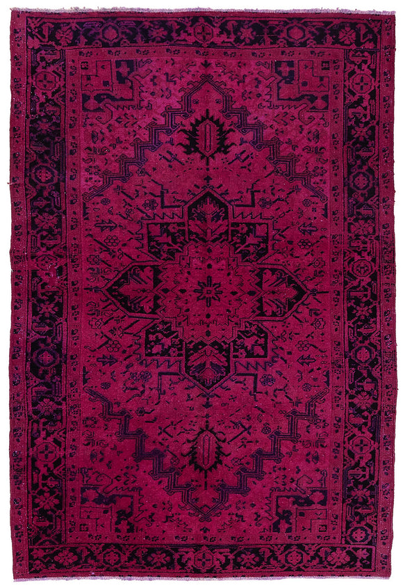 7x10 Pink Overdyed Rug - 47859