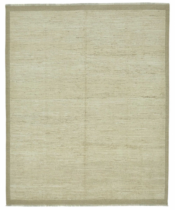8x10 Beige Modern Tribal Rug - 47880