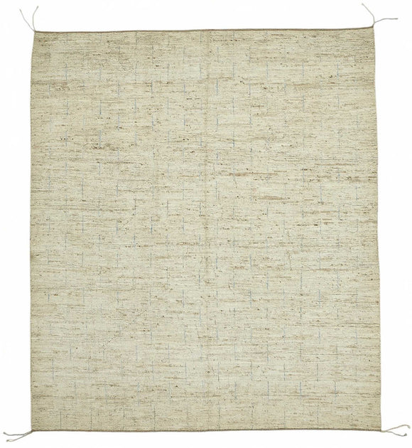 8x10 Beige Modern Tribal Rug - 47905