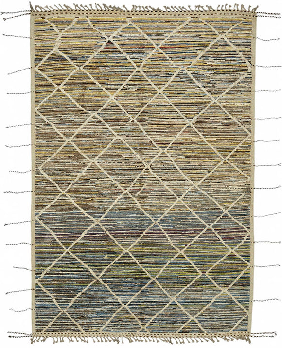 6x10 Multicolor Modern Tribal Rug - 48083