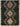6x8 Black Modern Tribal Rug - 48125