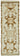 3x10 Beige Bohemian Runner Rug -48176