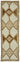 3x11 Beige Bohemian Runner Rug -48180
