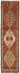 3x12 Red Bohemian Runner Rug -48194