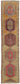 3x12 Brown Bohemian Runner Rug -48213