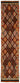 3x13 Orange Bohemian Runner Rug -48260