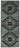 3x8 Blue Bohemian Runner Rug -48458