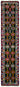 3x13 Multicolor Bohemian Runner Rug -48459