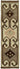 3x12 Brown Bohemian Runner Rug -48470