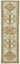 3x10 Beige Bohemian Runner Rug -48473